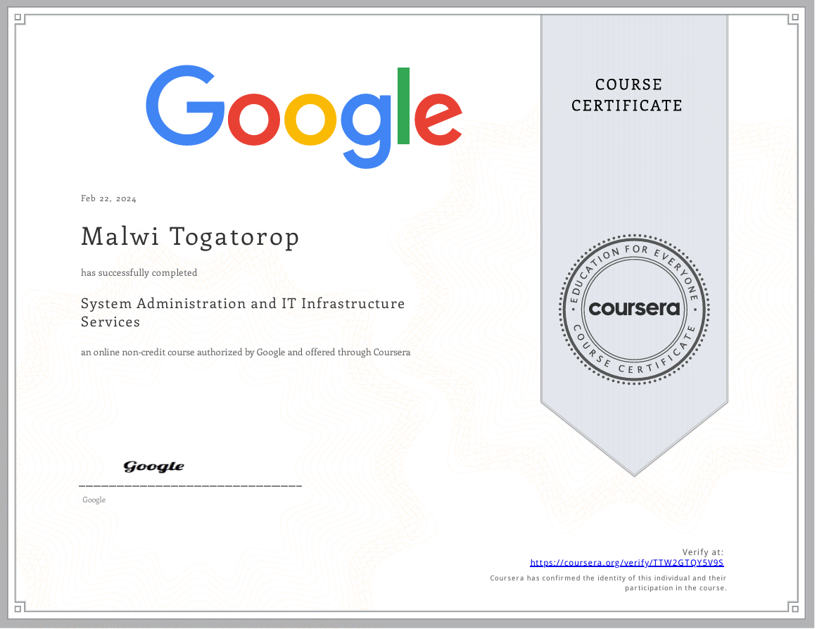 Certification 4