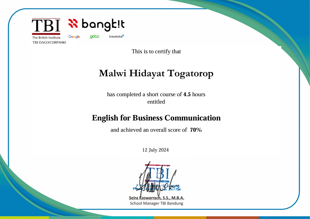 Certification 5